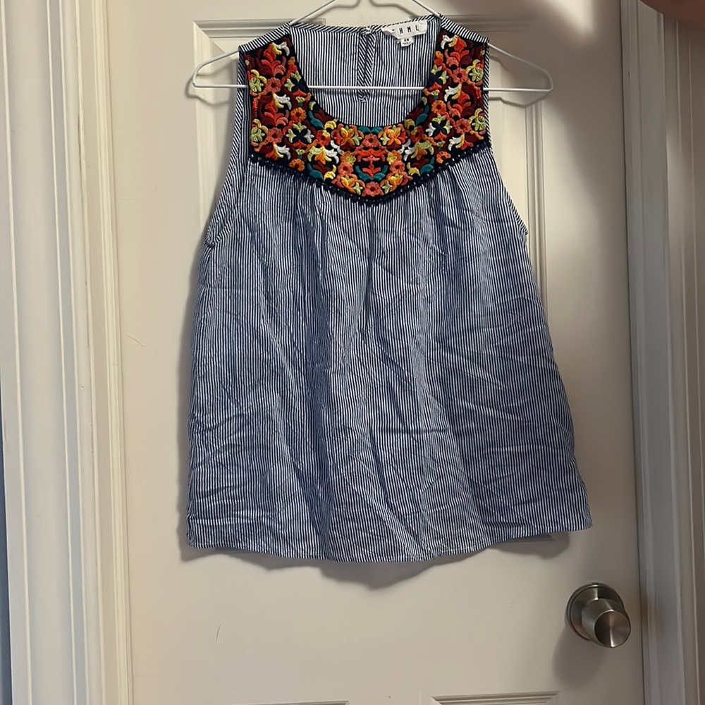 THML Tank Top, XS, Multi-Colored with strips
